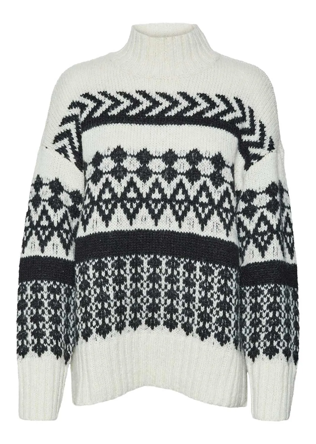 Alpine Nordic Cable Knit Jumper