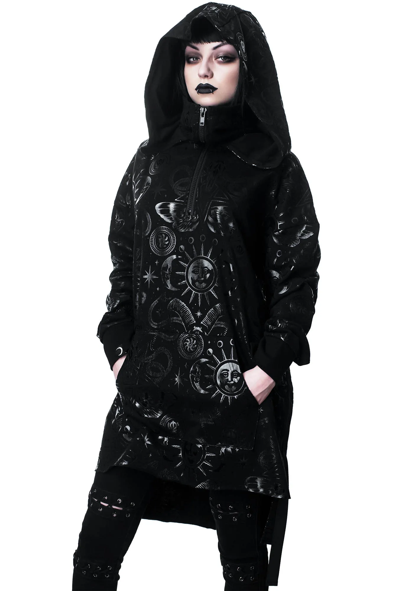 Beyond Black Oversized Hoodie