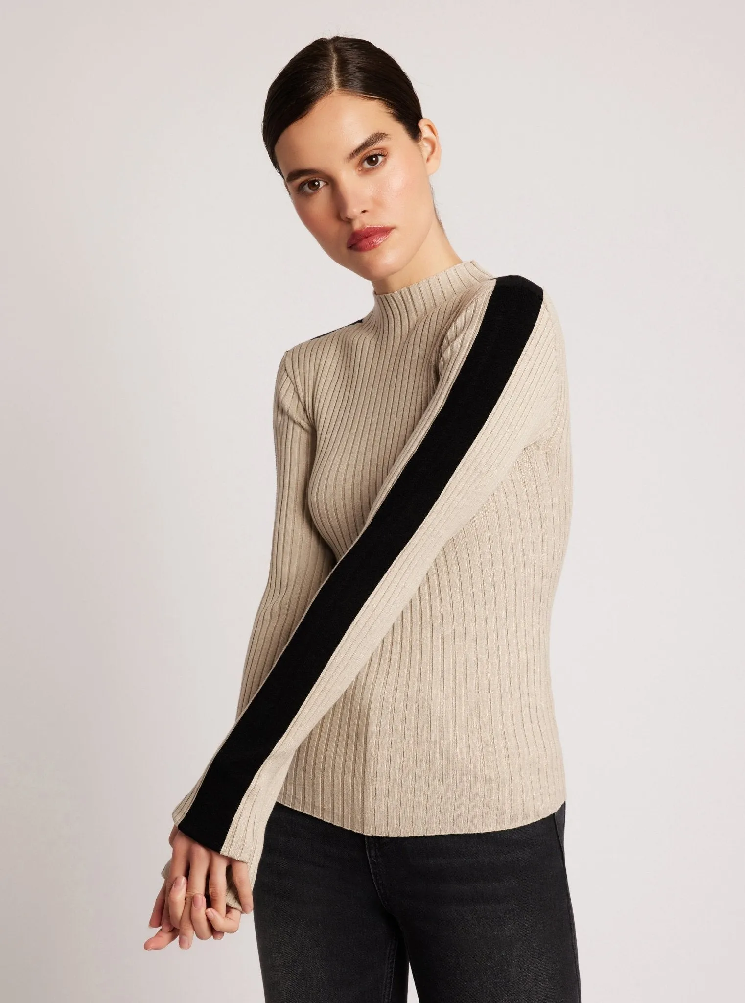 Blair Mock Neck Sweater