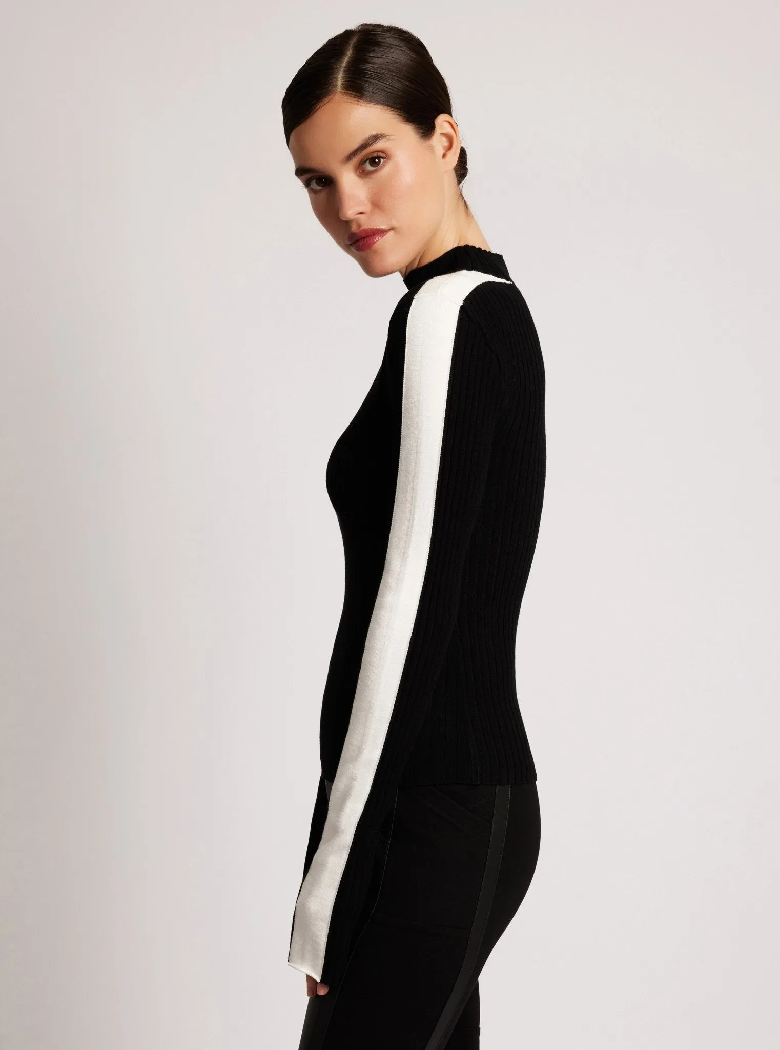 Blair Mock Neck Sweater