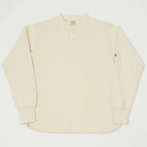 Buzz Rickson's L/S Thermal Henley - Natural