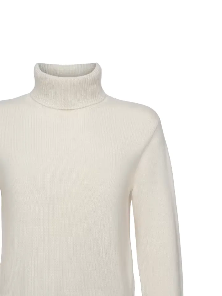 Clean Turtleneck - Cream