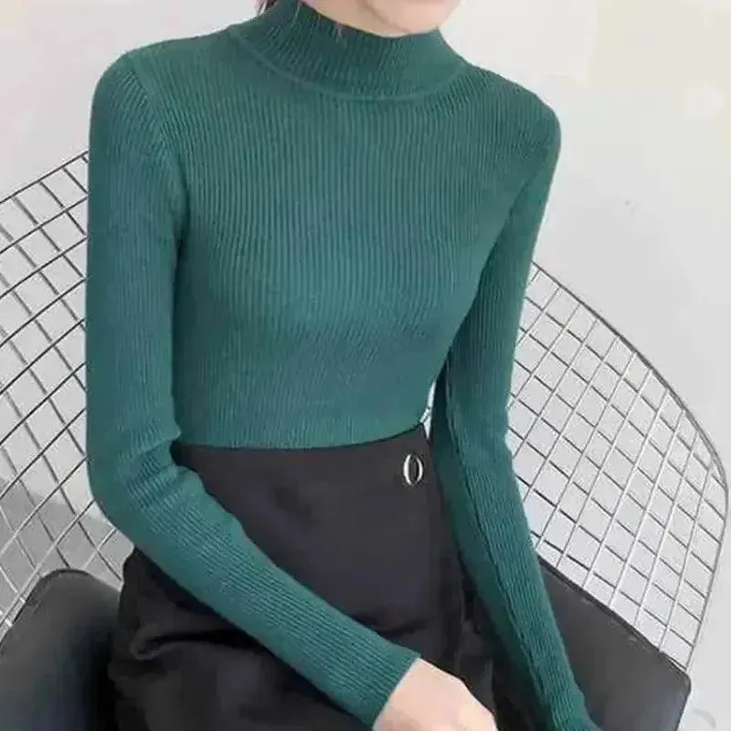 Cozy Mock Neck Sweater for Women