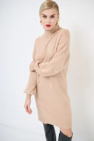 Cozy turtleneck sweater dress wholesale