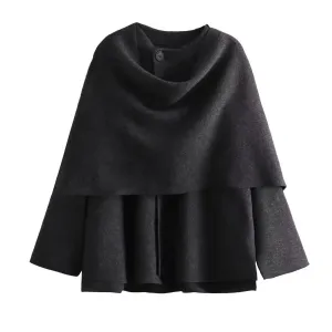 Eleanor Elegant Wrap Poncho