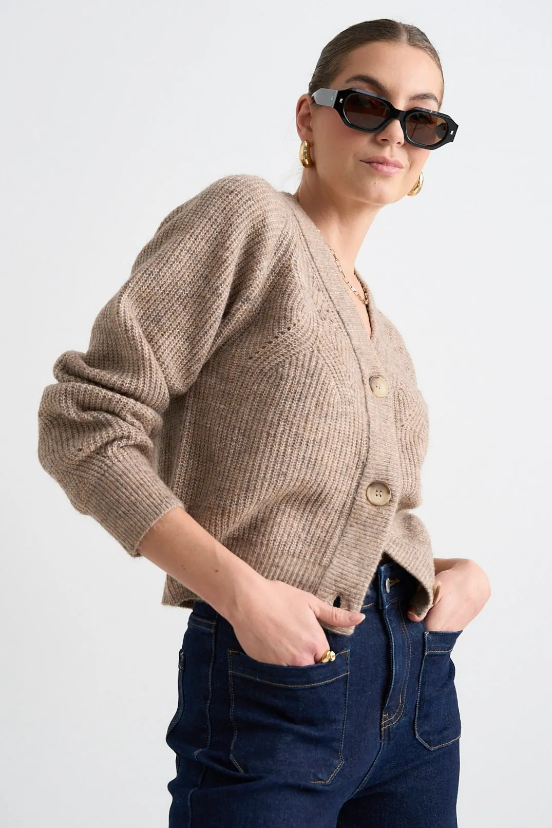 Essence Fawn Knit Cardigan