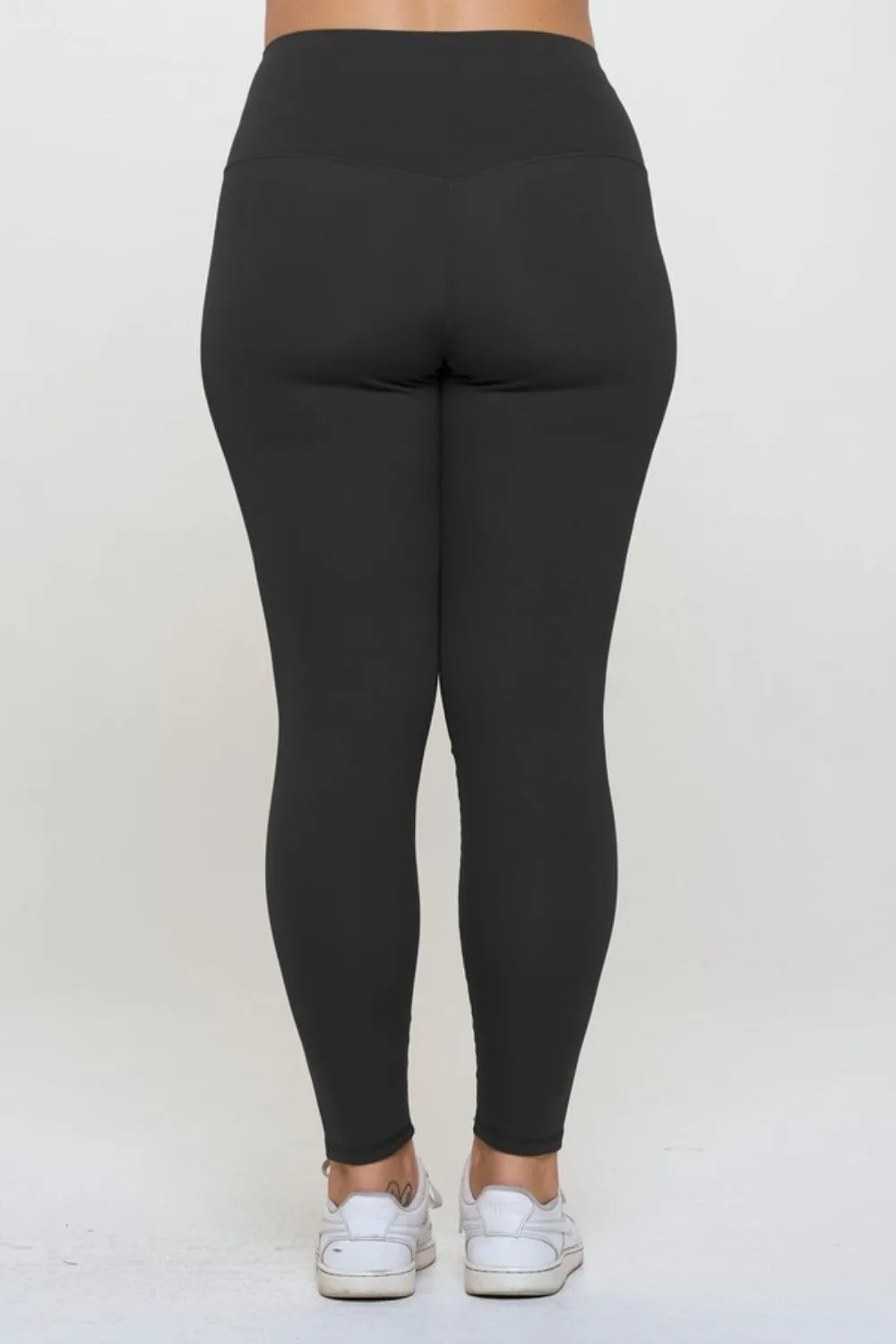 Fleece Lined High Waisted Leggings Black