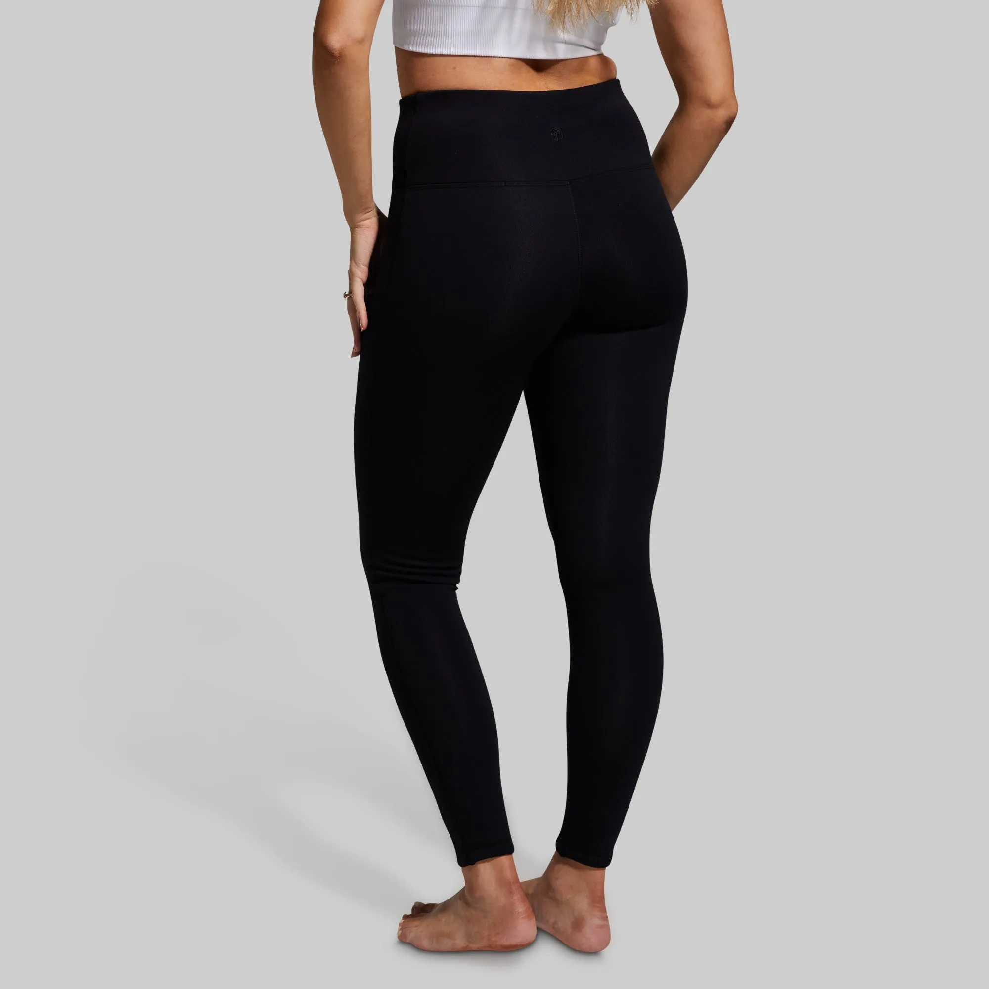 Fleece Lined Legging (Black)