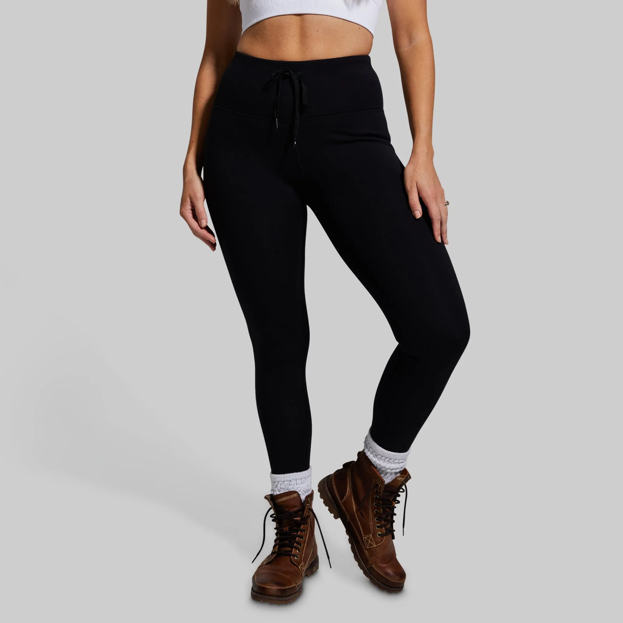 Fleece Lined Legging (Black)