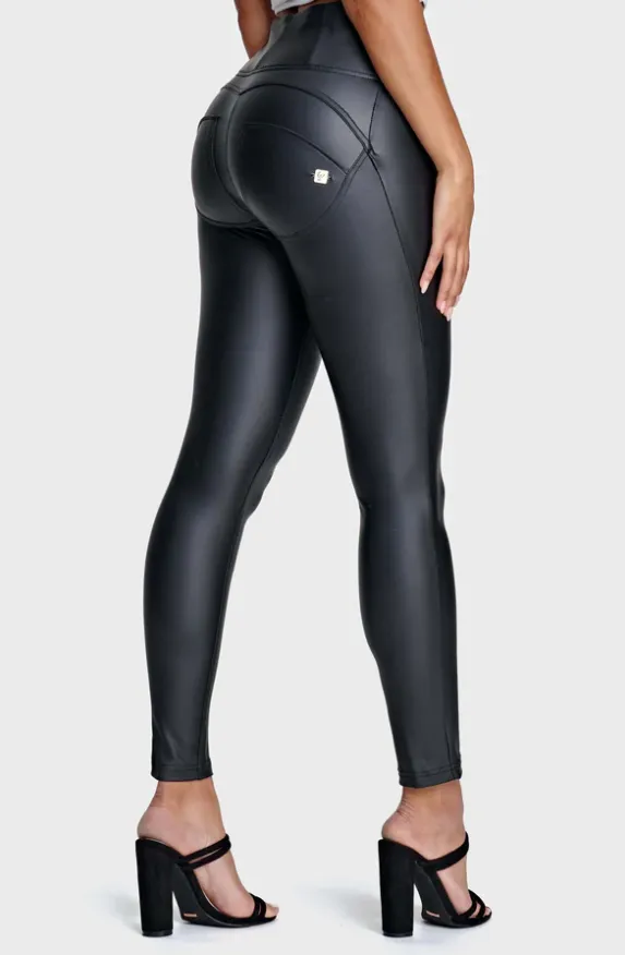 Freddy High Rise Faux Leather Pants