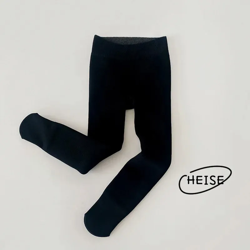 Fur-Lined Kids Leggings