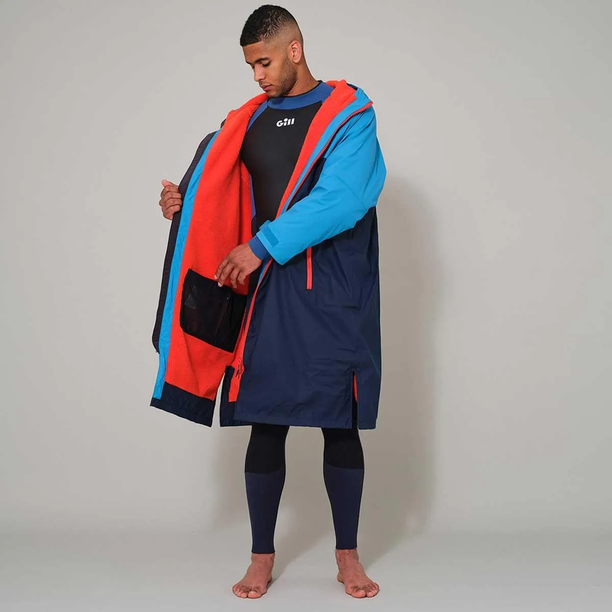 Gill Aqua Parka Blue Jay Dark Navy