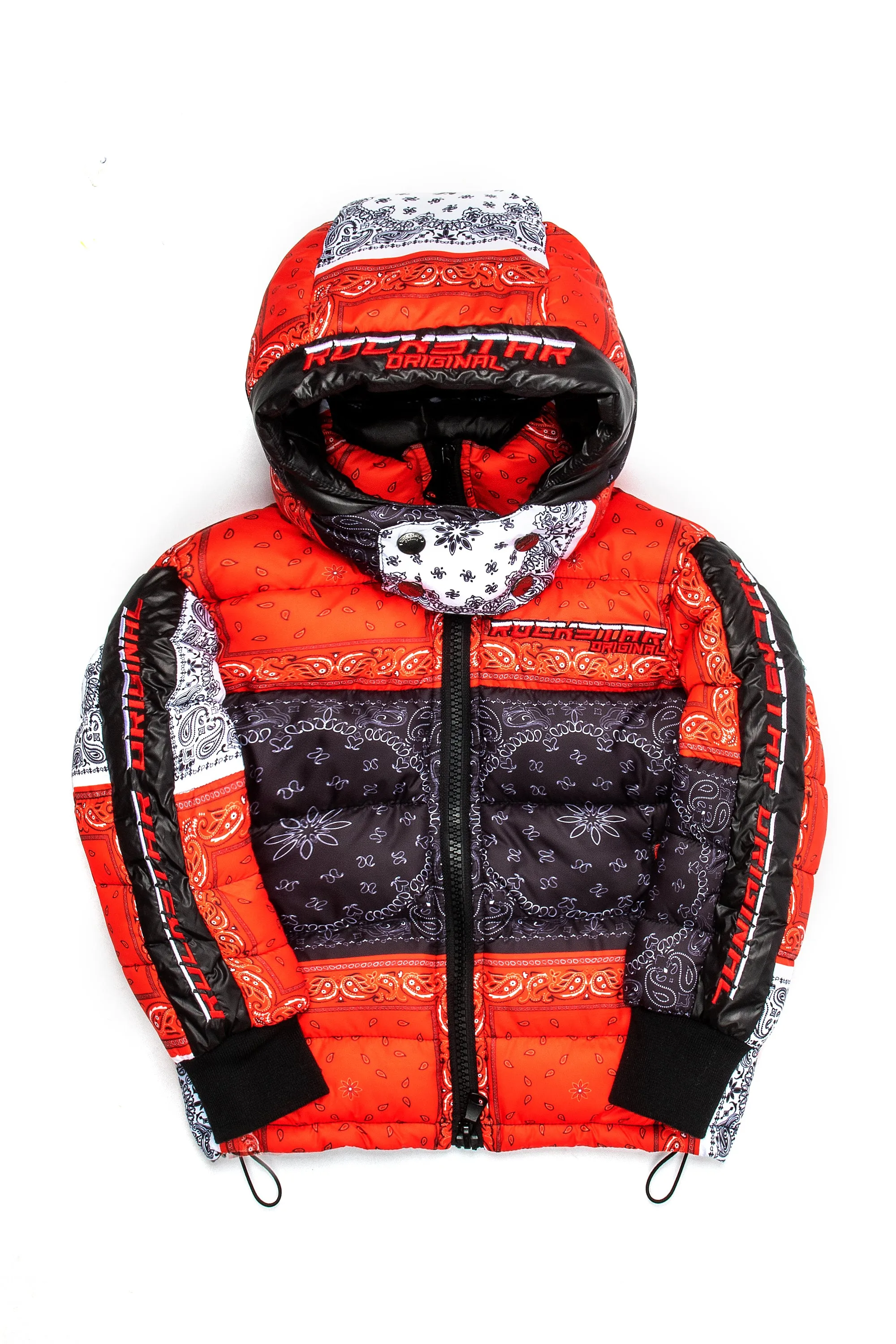 Girls Kyra Red Puffer Jacket