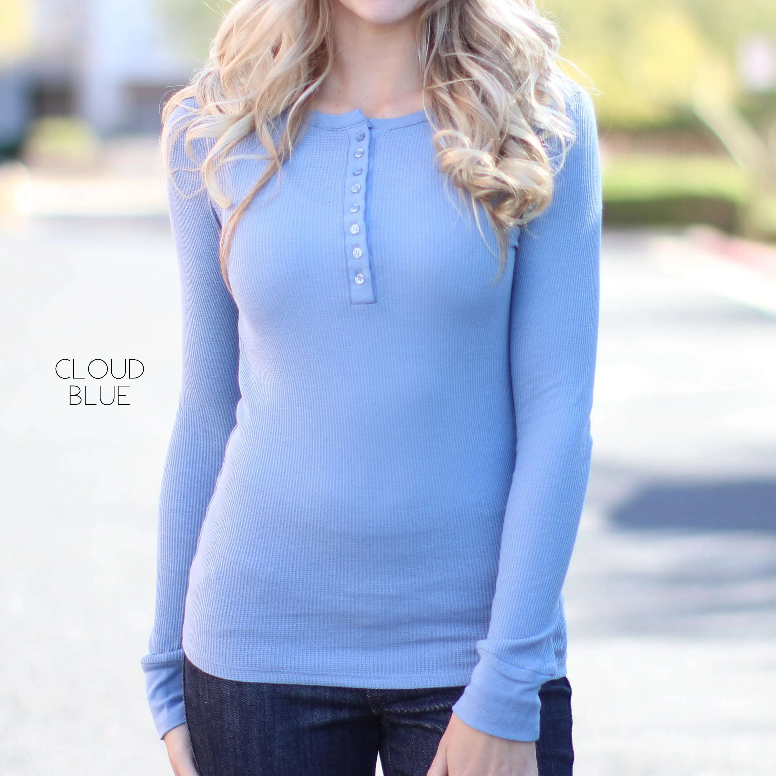 Henley Thermal Layering Top