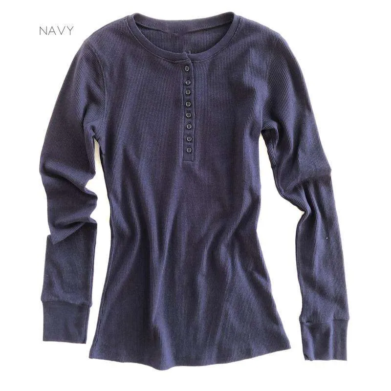 Henley Thermal Layering Top