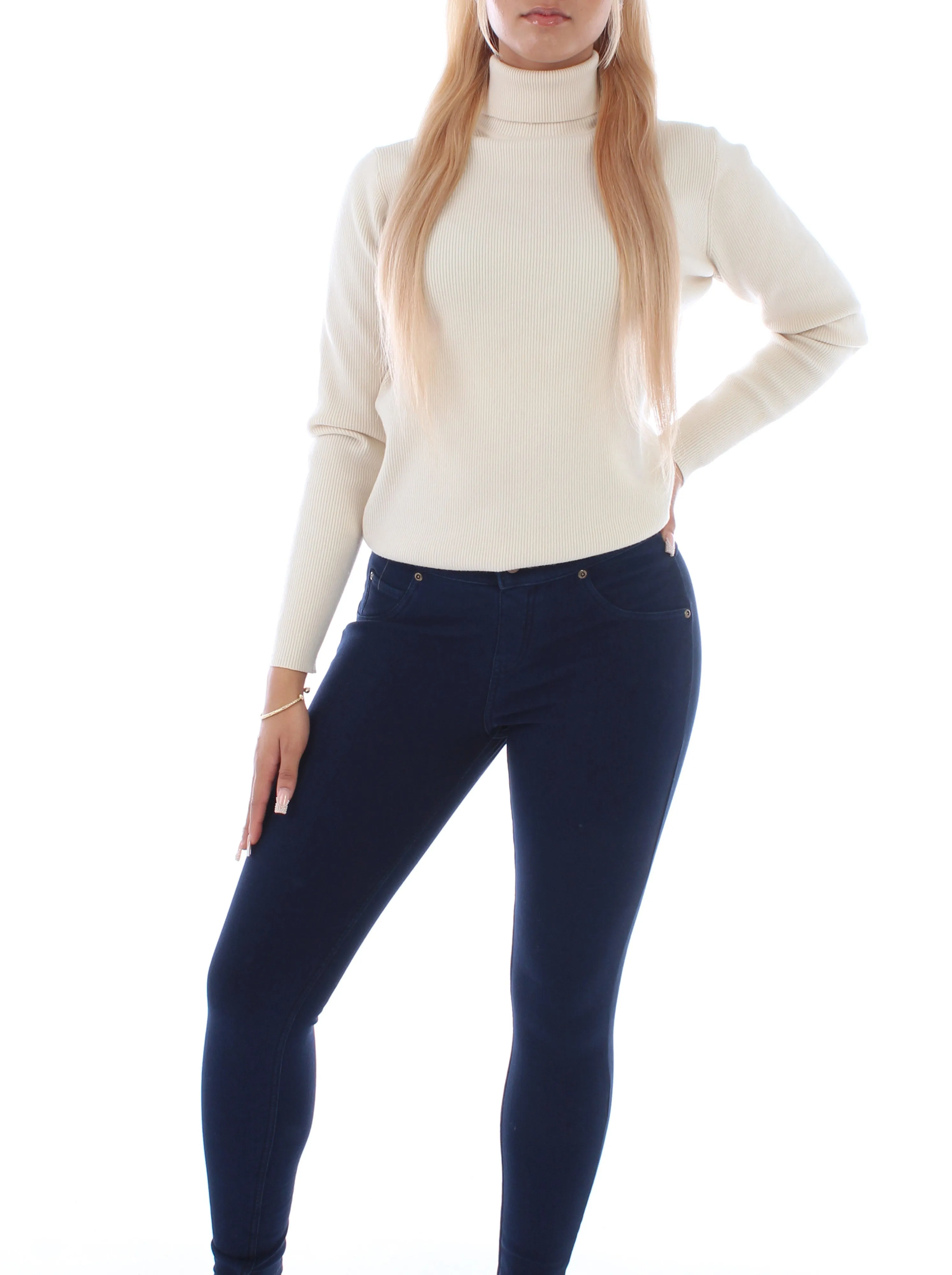 HUE - FLEECE LINED DENIM LEGGING