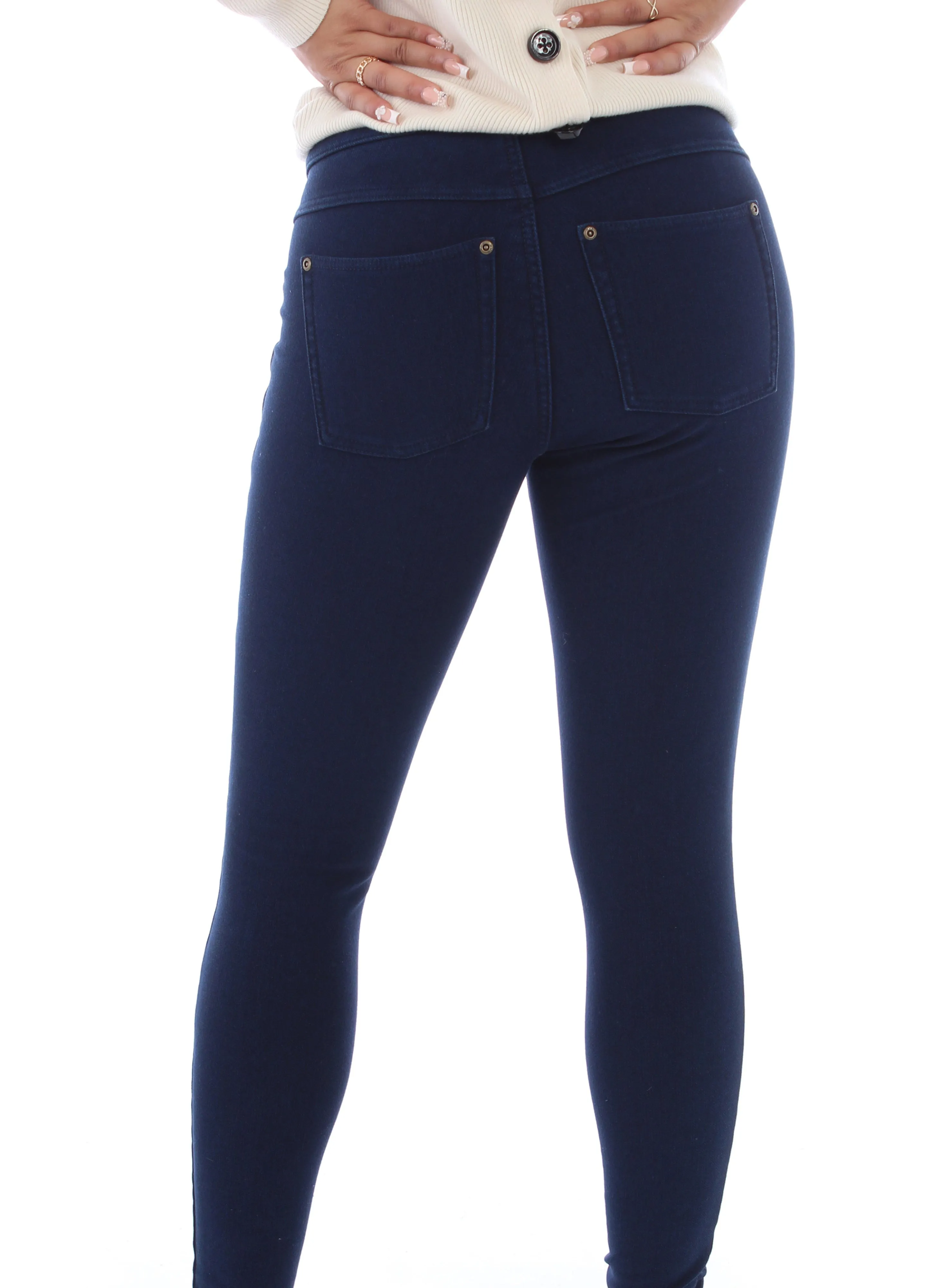 HUE - FLEECE LINED DENIM LEGGING