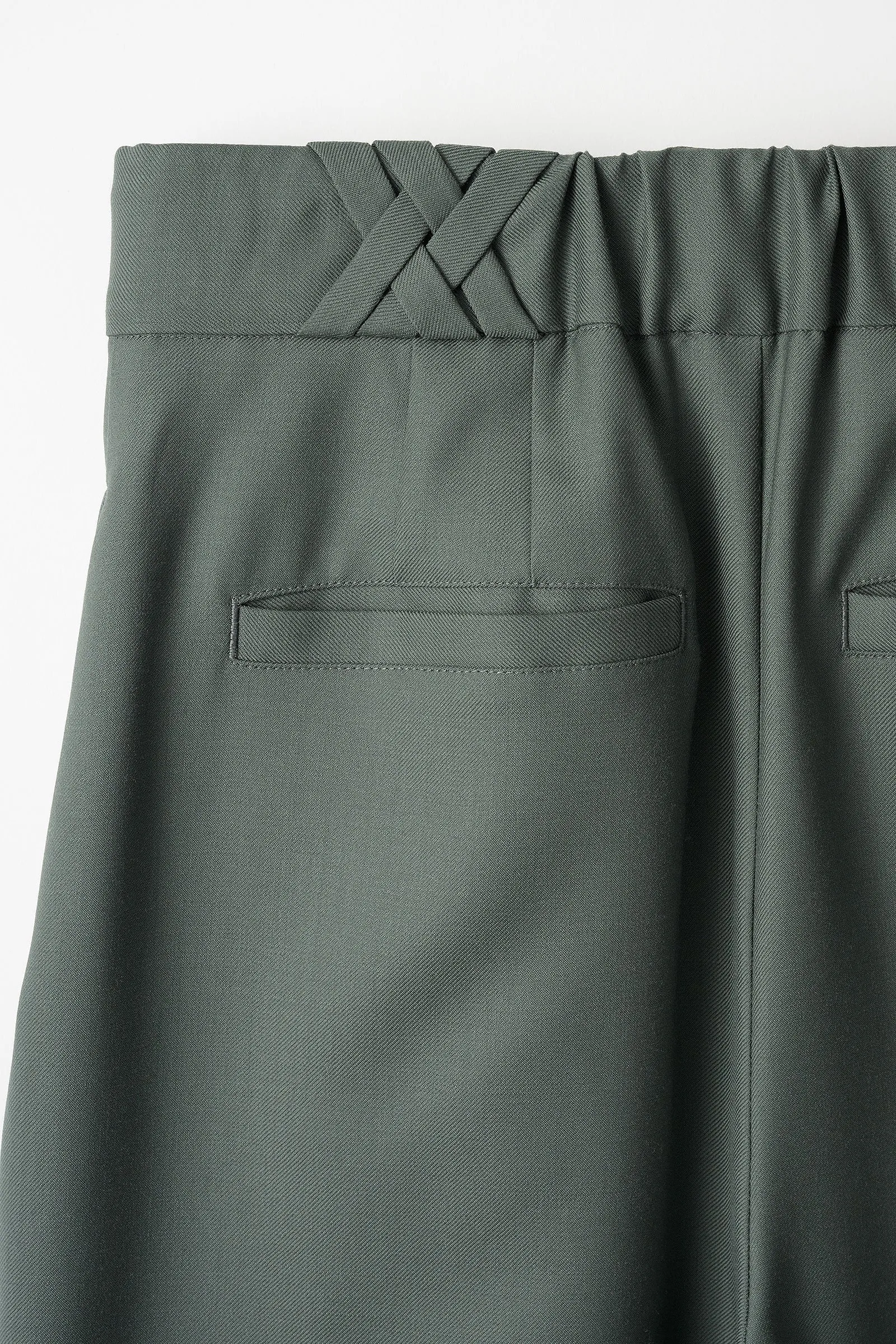 Ivy wool culottes (Khaki)