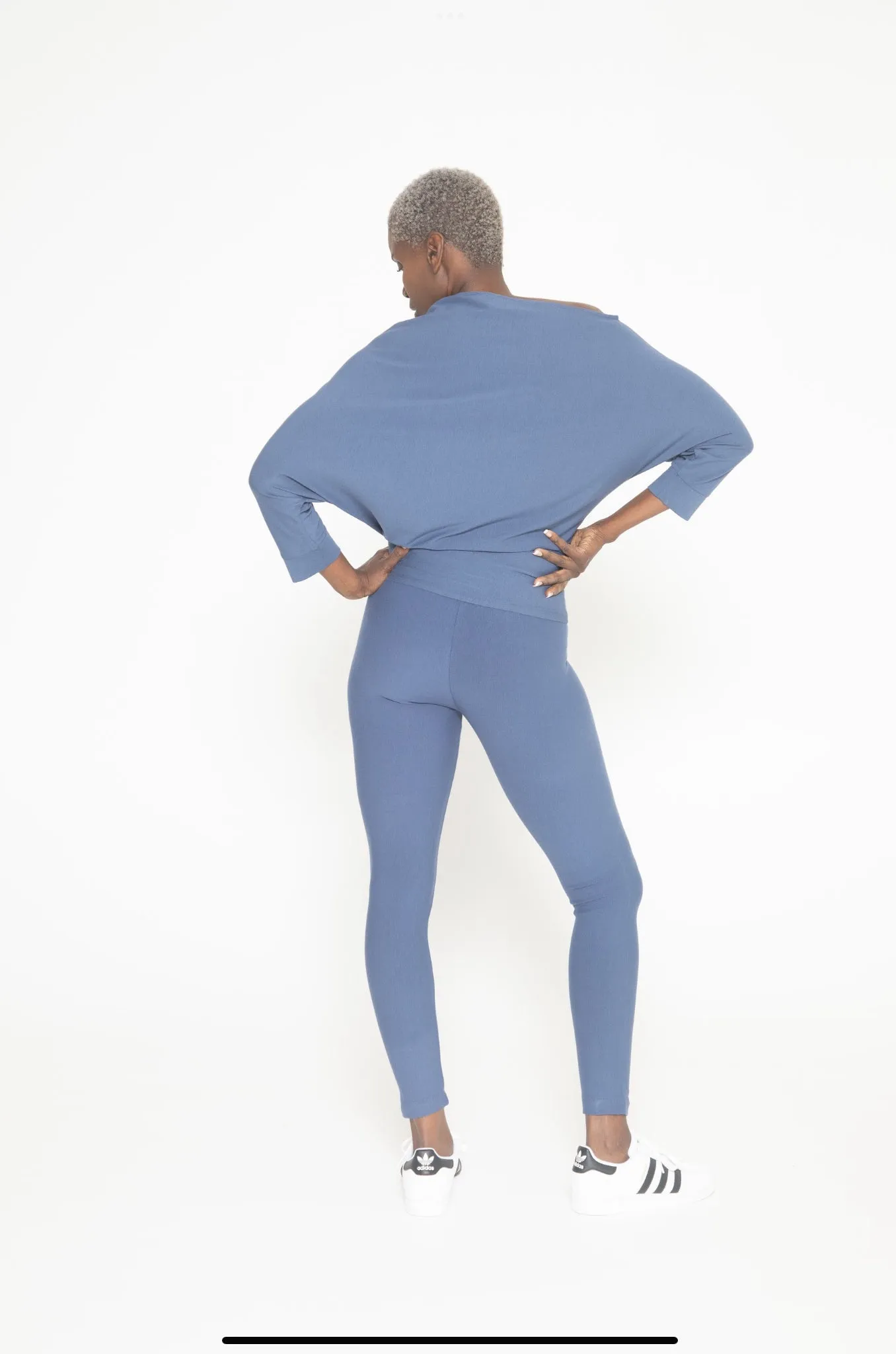 Legging - Oceana Blue Fleece