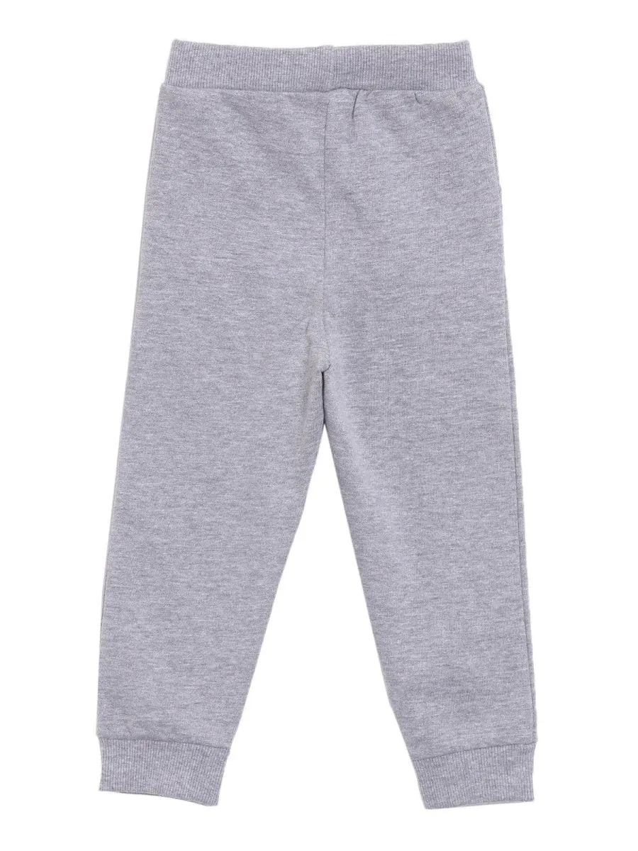 Little Surfer Hooded Sweatshirt and Grey Sweatpants Combo