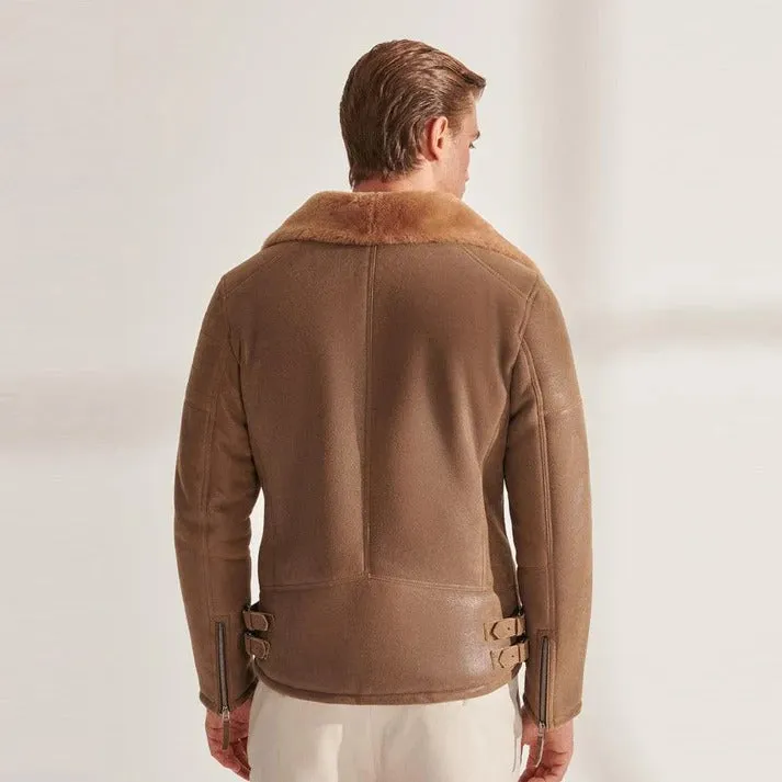 Men's B3 RAF Aviator Shearling Jacket