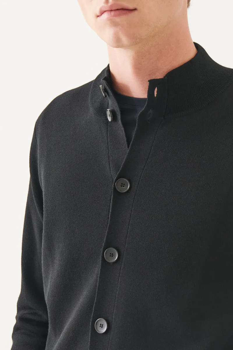 Merino Button Up Cardigan