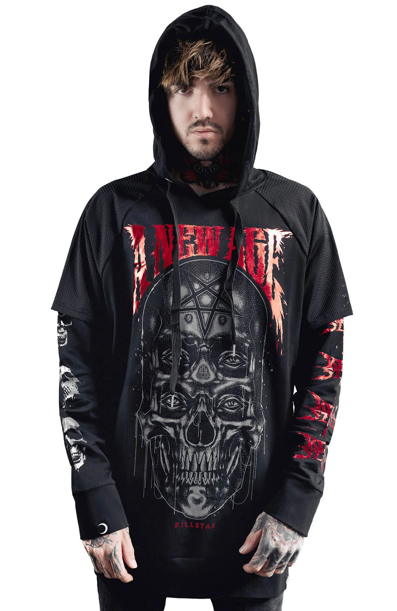 New Age Hooded Top