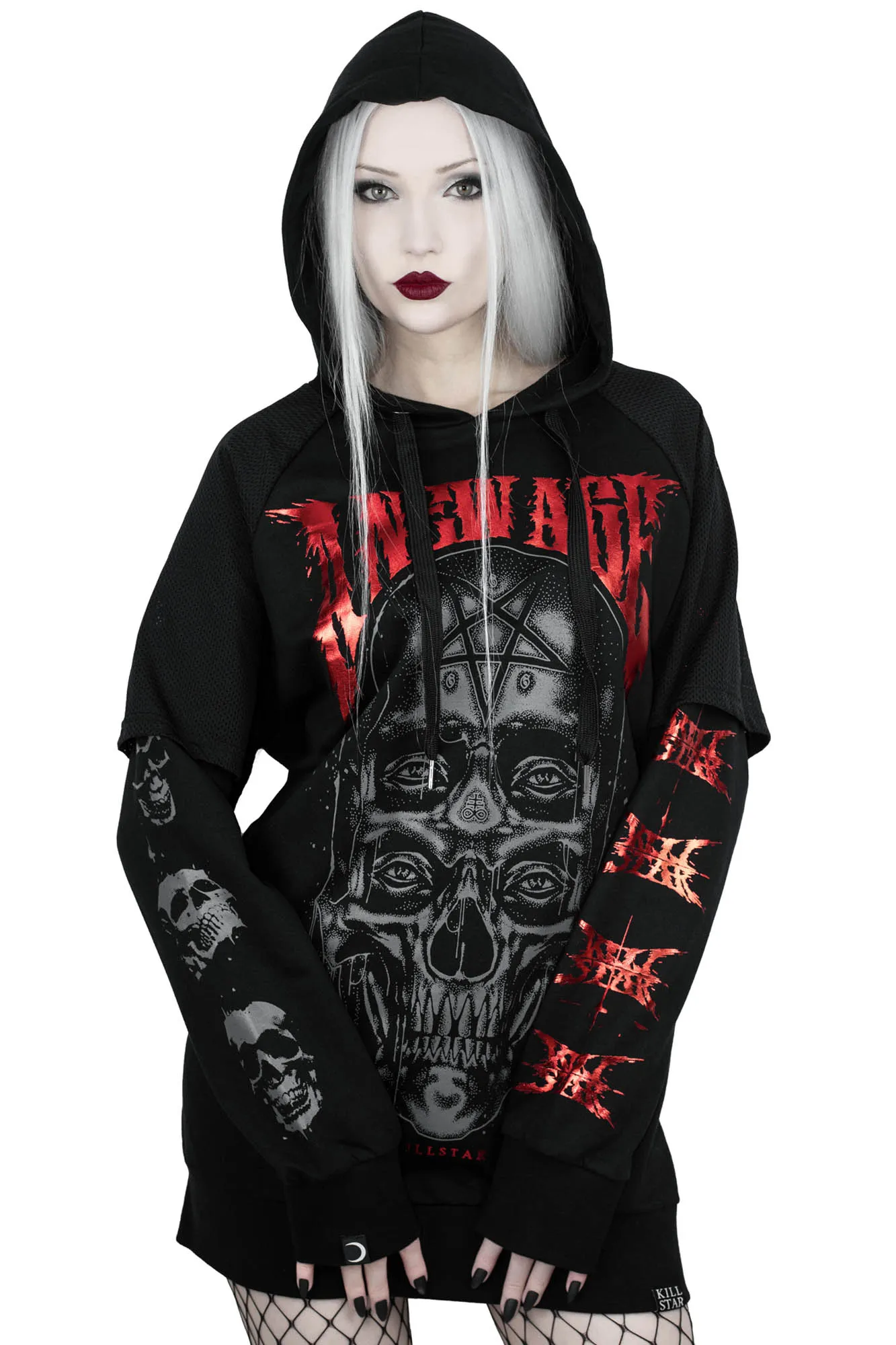 New Age Hooded Top