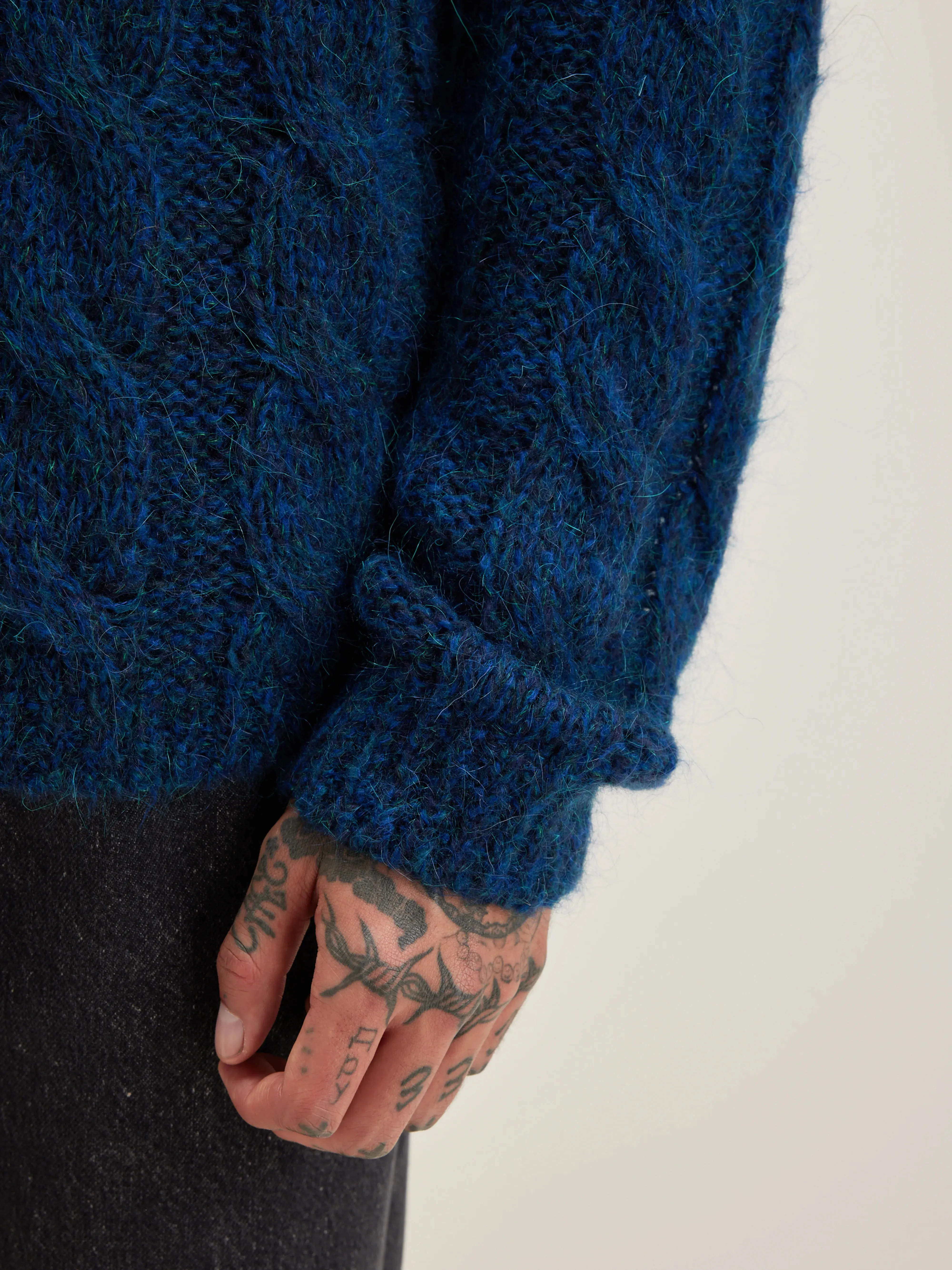 Noft cable-knit sweater (242 / M / COMBO A)