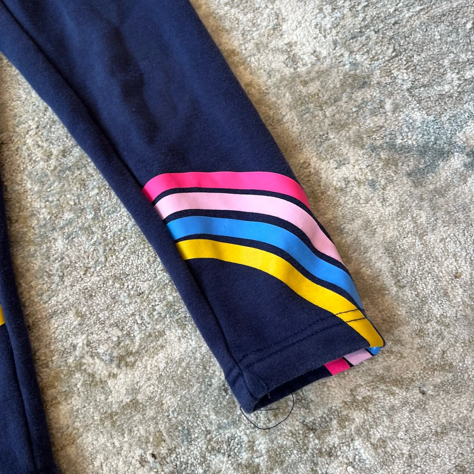 Old Navy Rainbow Fleece Leggings 6-7