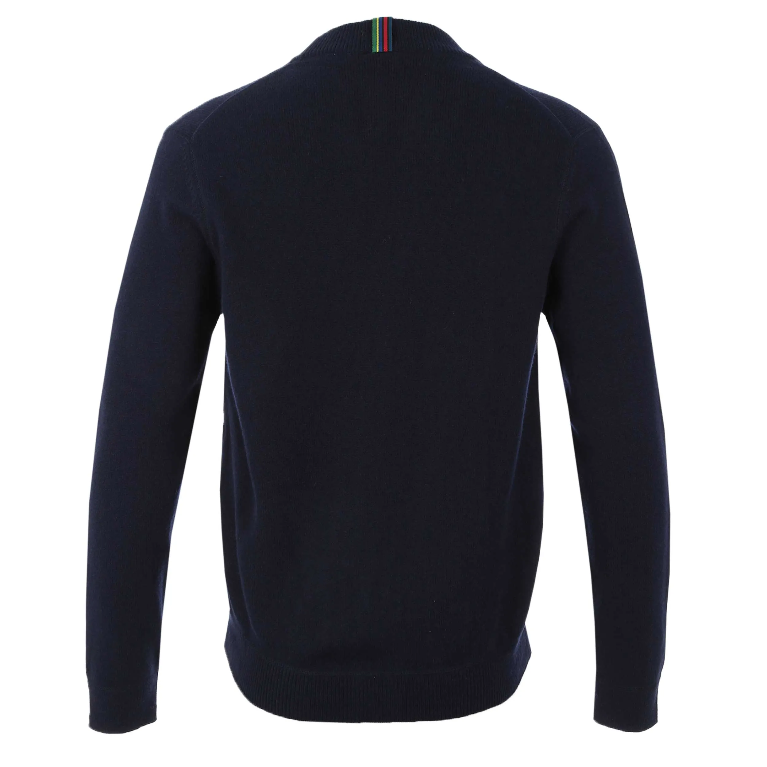 Paul Smith Button Thru Cardigan in Dark Navy