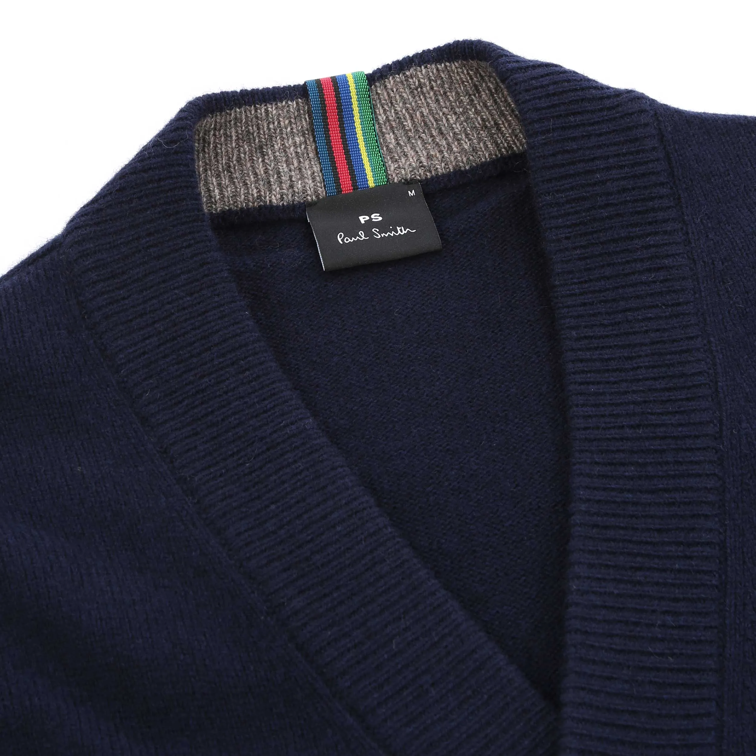 Paul Smith Button Thru Cardigan in Dark Navy