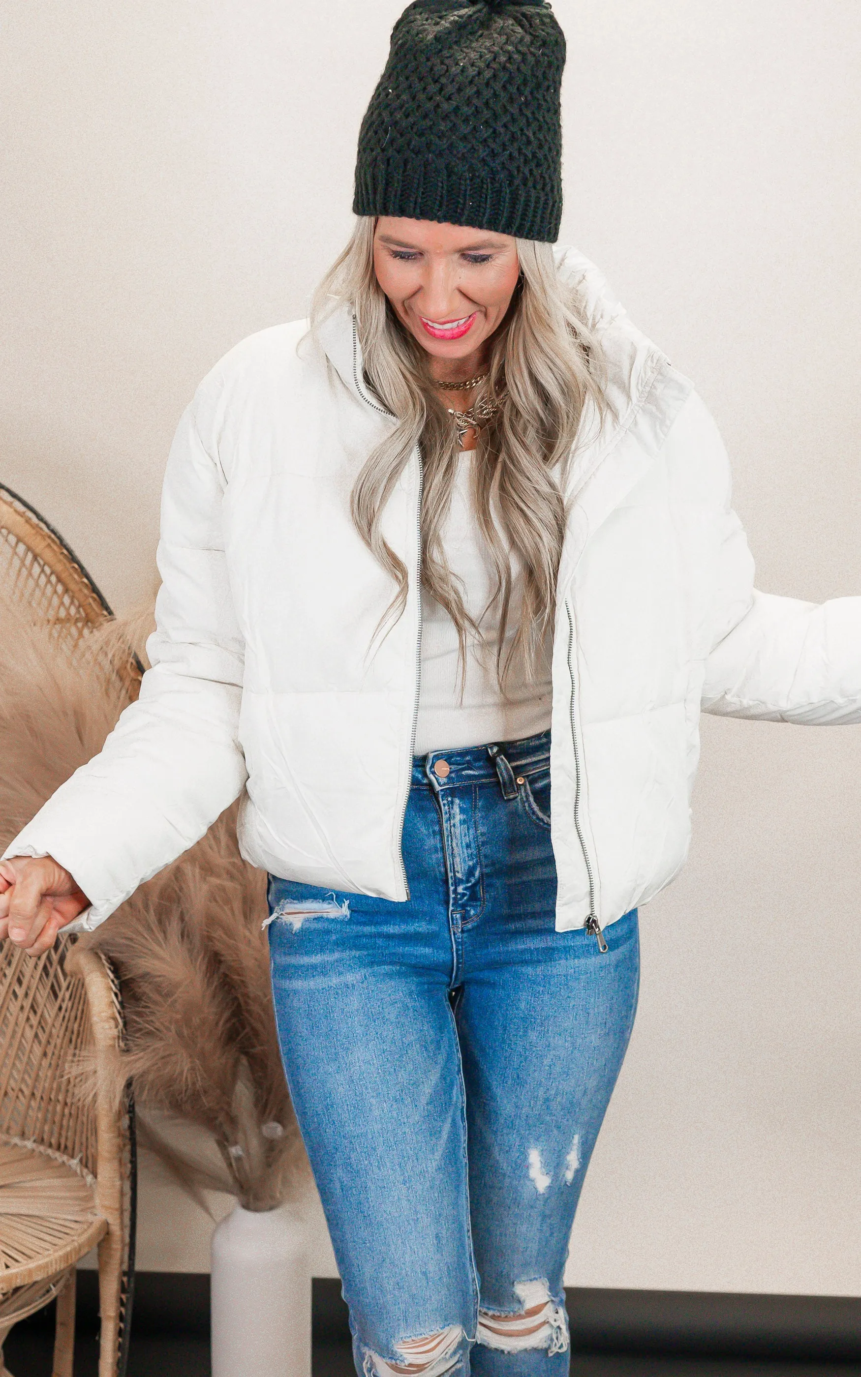 Quilted Puffer Coat