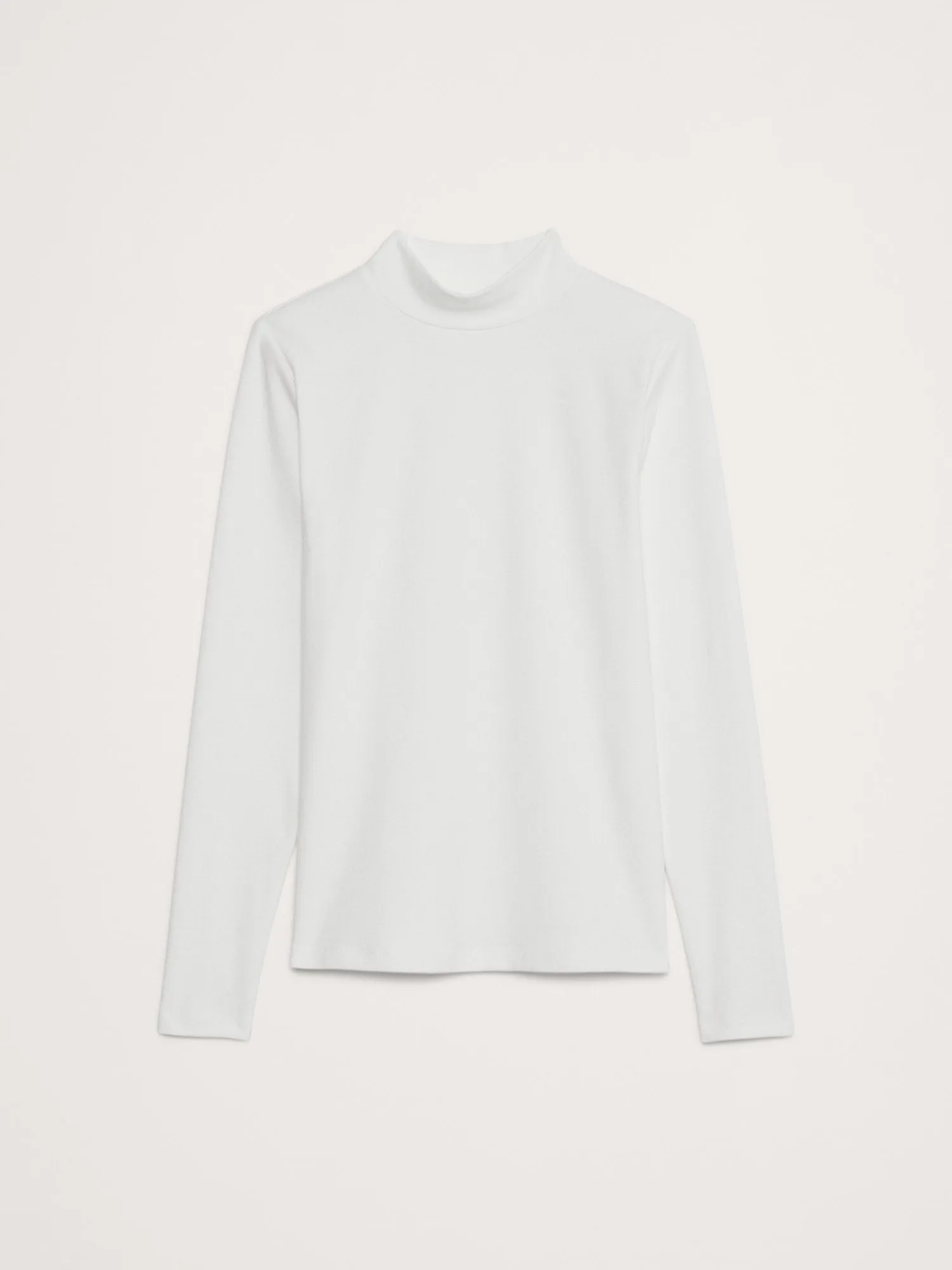 Refined Mock-Neck Top