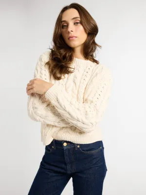 Rory Pullover in Ivory