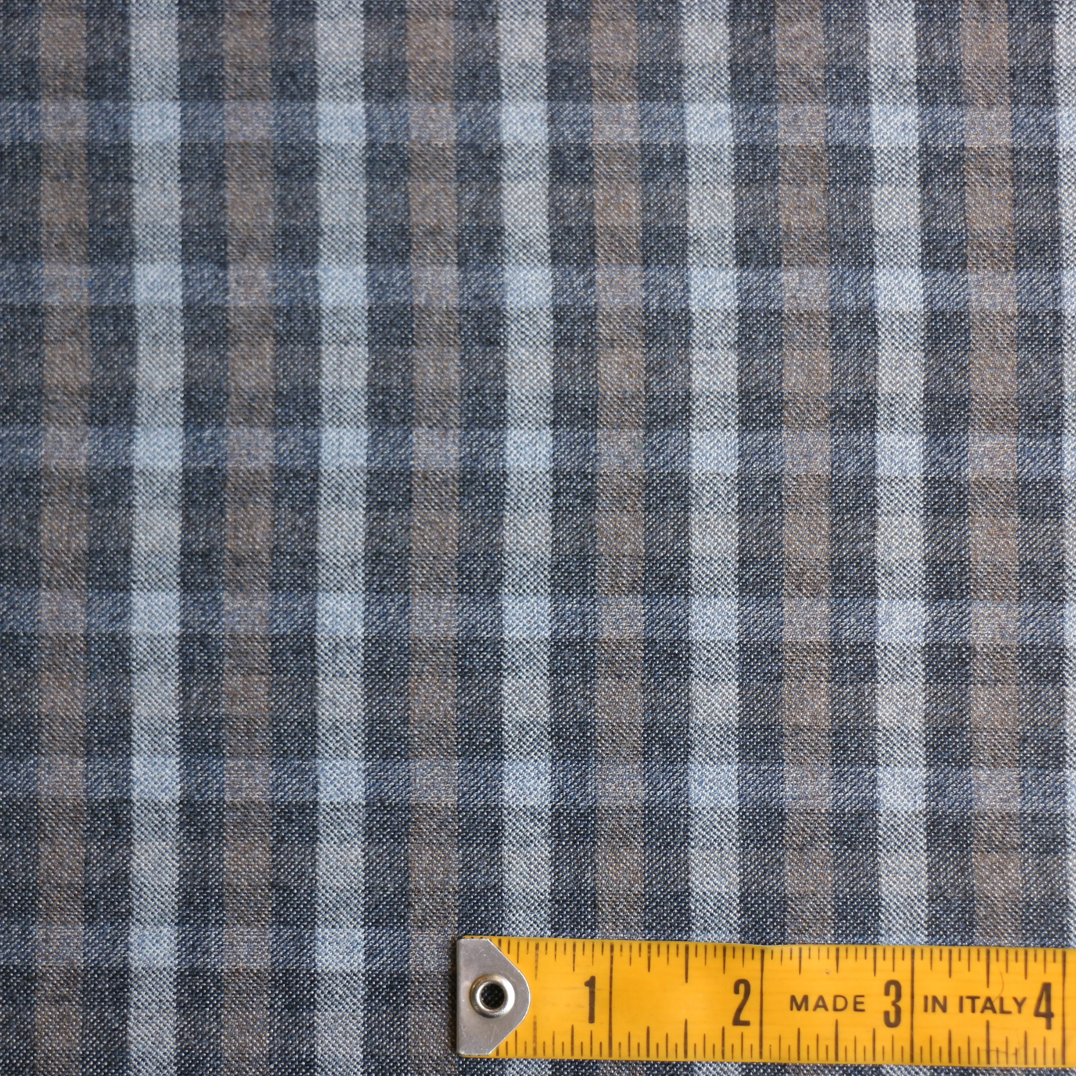 Sabrina Charcoal Check