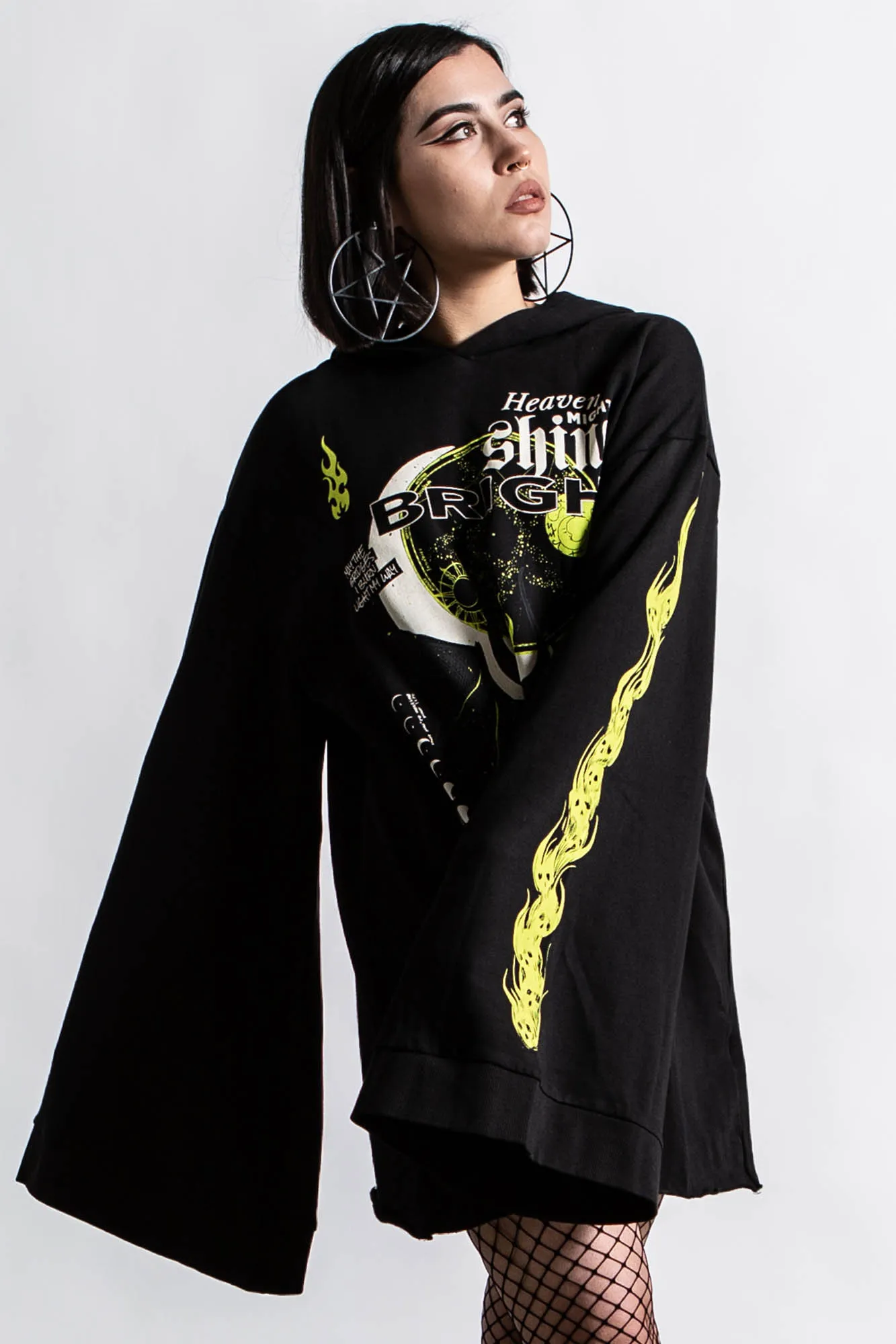 Shine Bright Oversized Hood Top