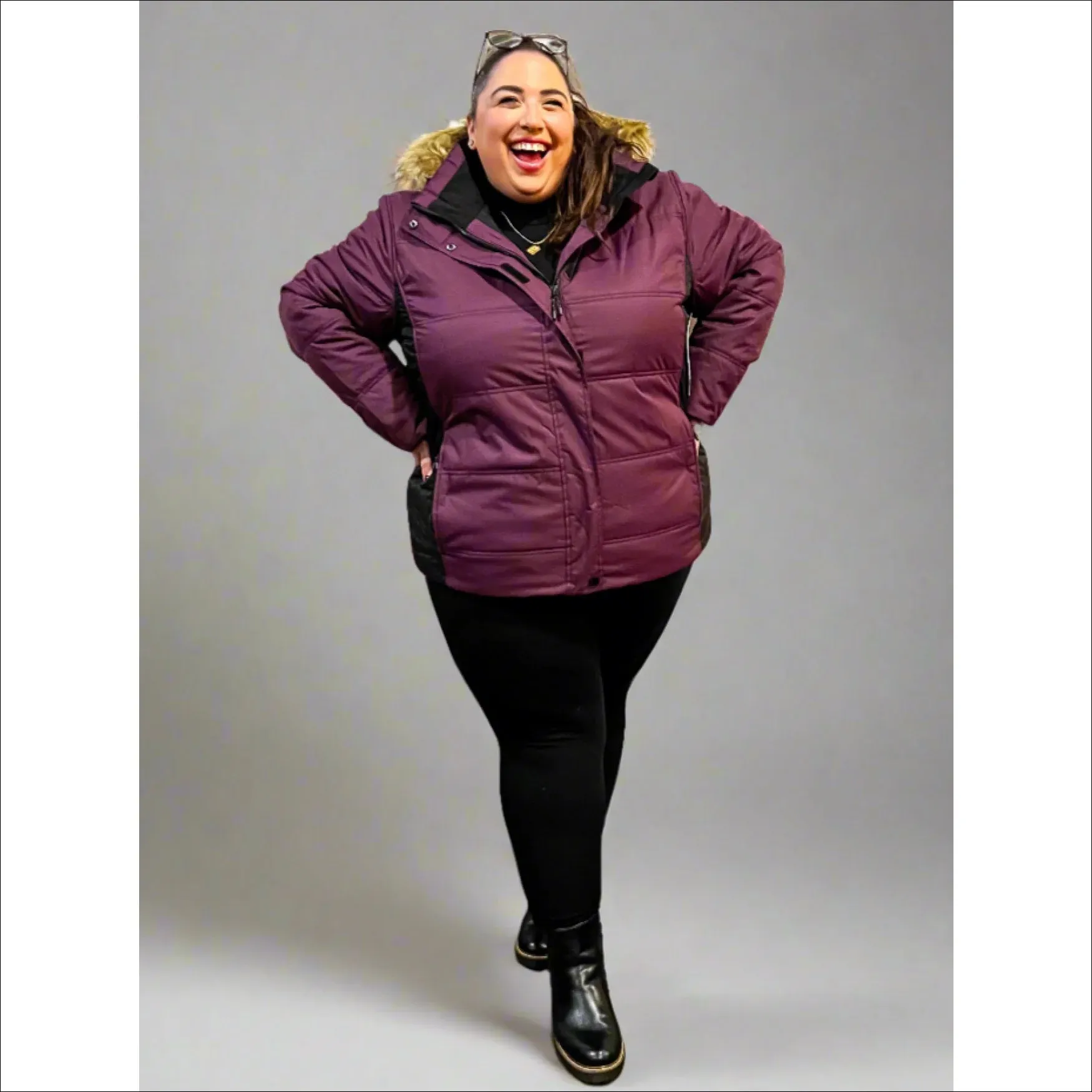 Snow Country Outerwear Womens 1X-6X Plus Size The Aspen Ski Jacket Coat