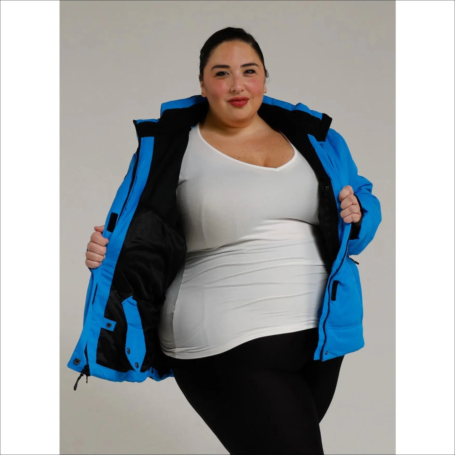 Snow Country Outerwear Womens 1X-6X Plus Size The Aspen Ski Jacket Coat