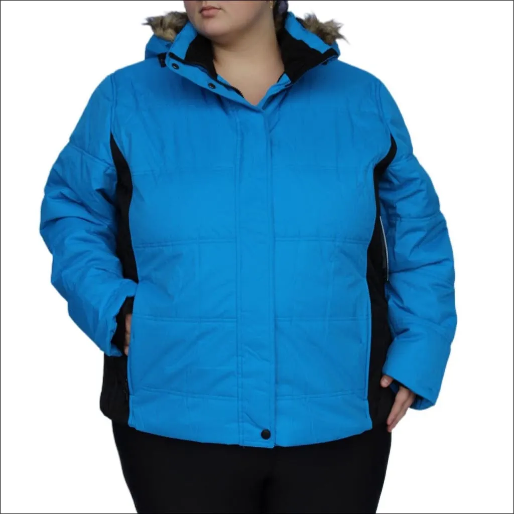 Snow Country Outerwear Womens 1X-6X Plus Size The Aspen Ski Jacket Coat