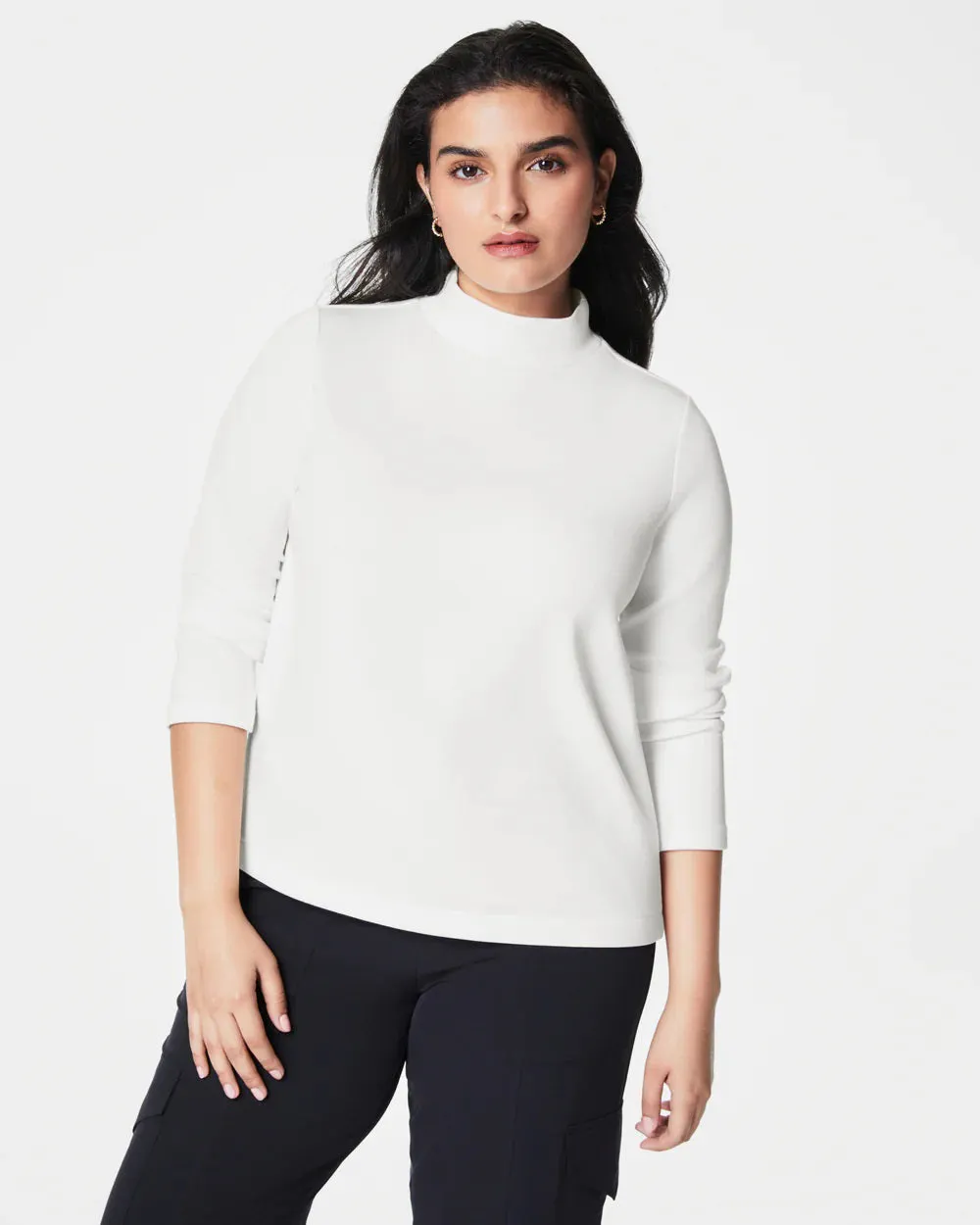 SPANX - AIRESSENTIALS MOCK NECK TOP