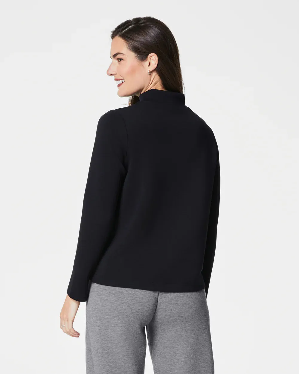 SPANX - AIRESSENTIALS MOCK NECK TOP