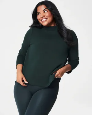 SPANX - AIRESSENTIALS MOCK NECK TOP