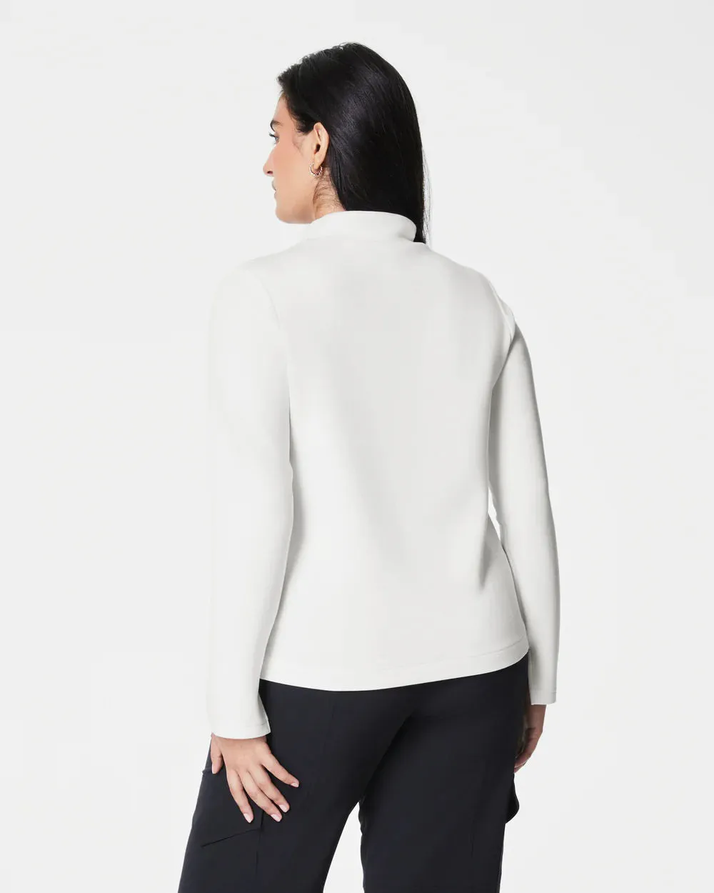 SPANX - AIRESSENTIALS MOCK NECK TOP