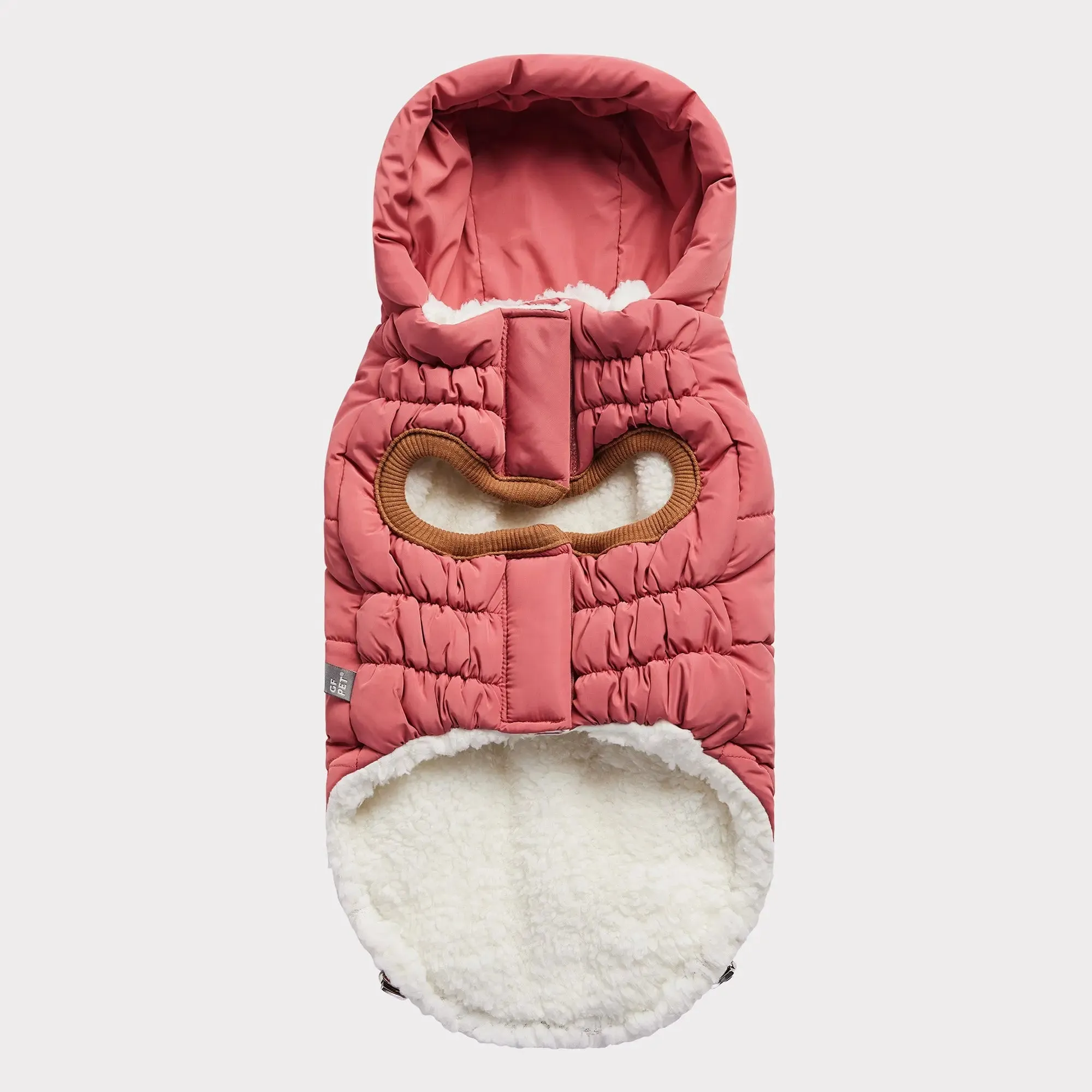 The Puff Dog Parka | Pink