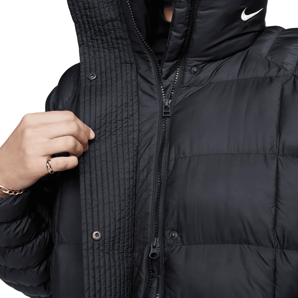 W NSW Swoosh Puffer PrimaLoft® Therma-FIT Oversized Parka 'Black'